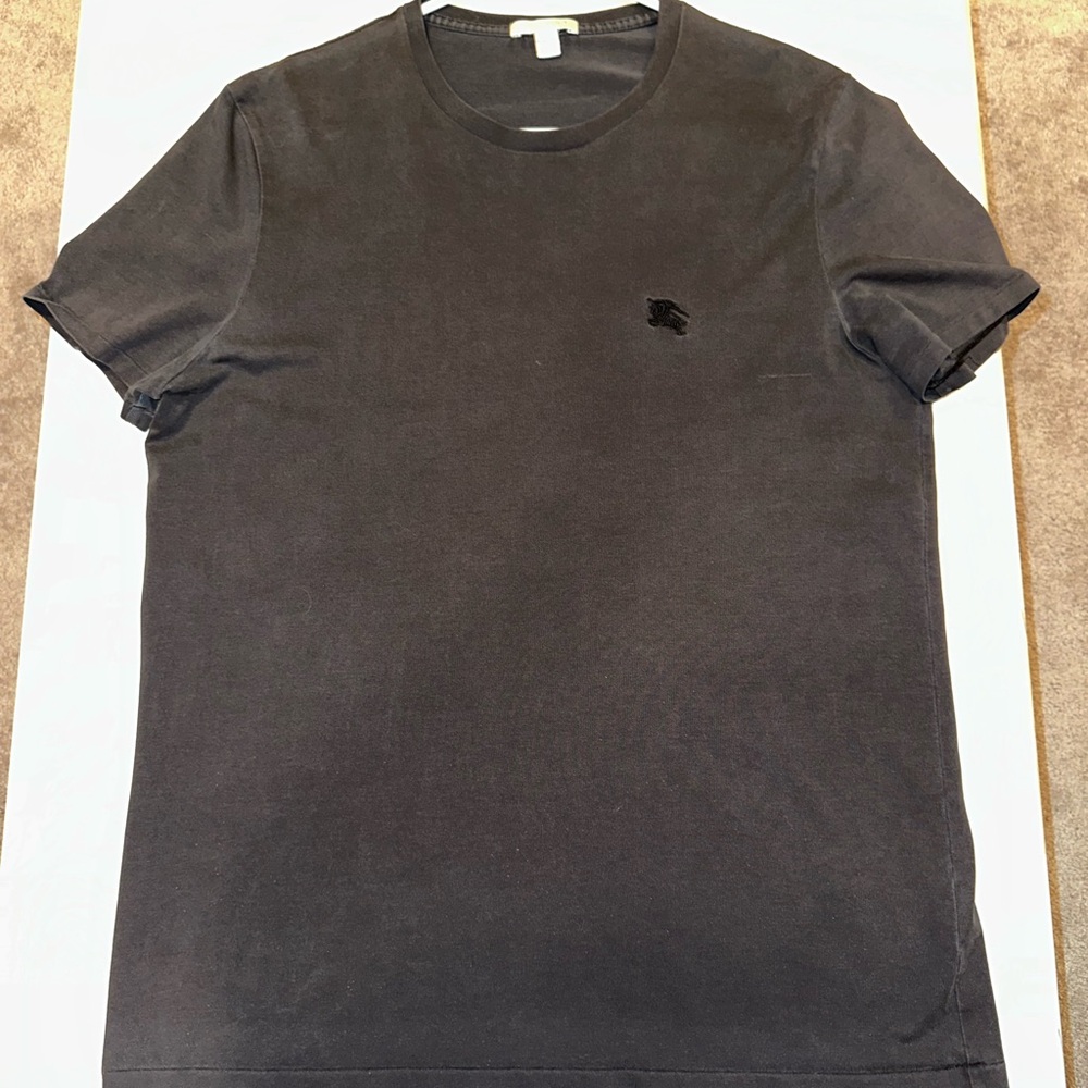 Burberry Black Short Sleeve Tee